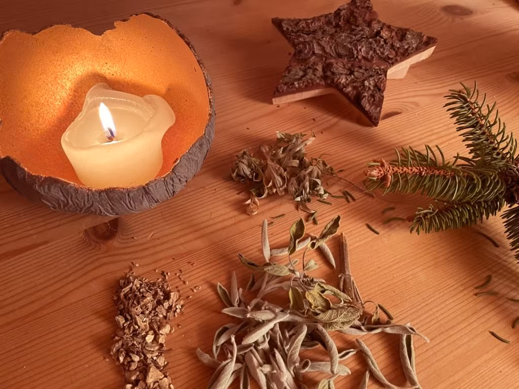 verschiedene getrocknete Kräuter